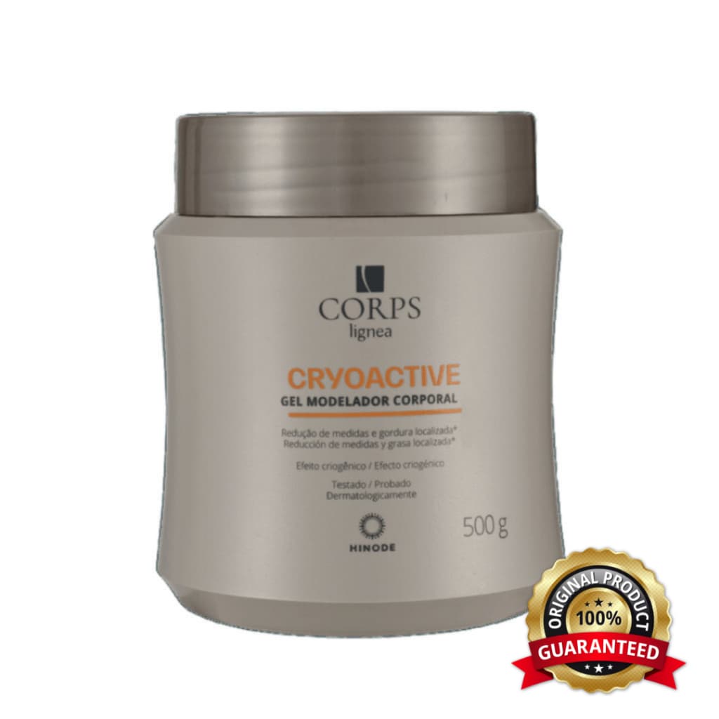 Creme Modelador Crioterápico Cryoactive 500g Profissional Massagem Corporal