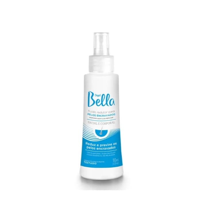 Fluído redutor de pelos encravados facial e corporal 110ml Depil Bella