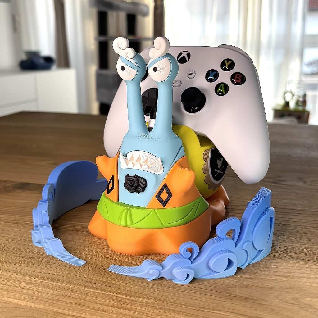 Suporte One Piece Jinbei Denden Mushi Controle Xbox Playstation e Nintendo Switch Pro