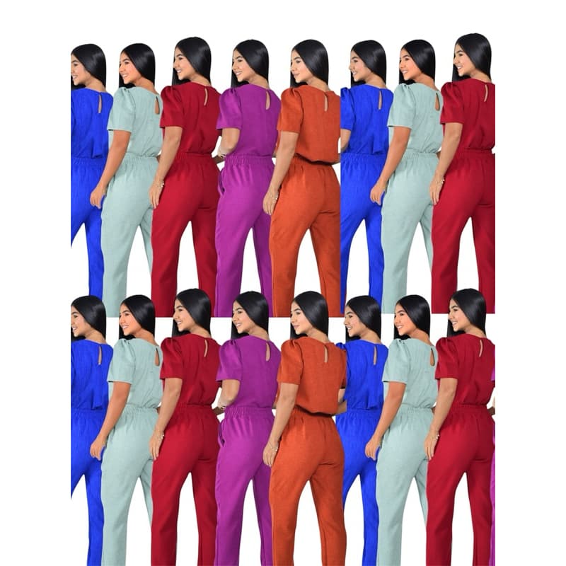 KIT 40 Conjunto feminino de linhão Confortável Elegante do Casual ao chique