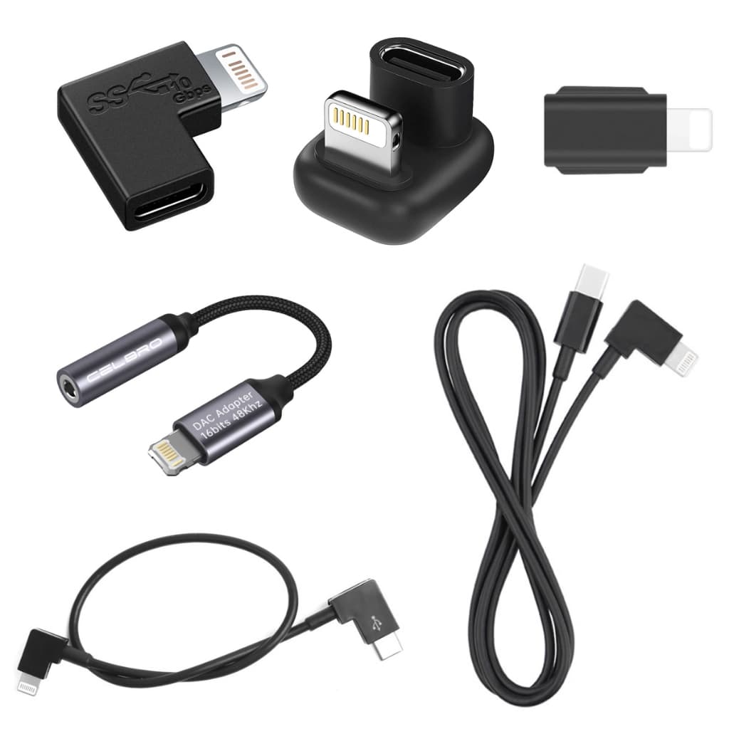 Cabo Adaptador Conector Iphone IOS Ibook Ipad Macbook ( DJI Osmo Pocket Mavic )