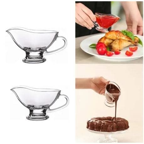 Molheiras de Cristal Com Alça 180ml