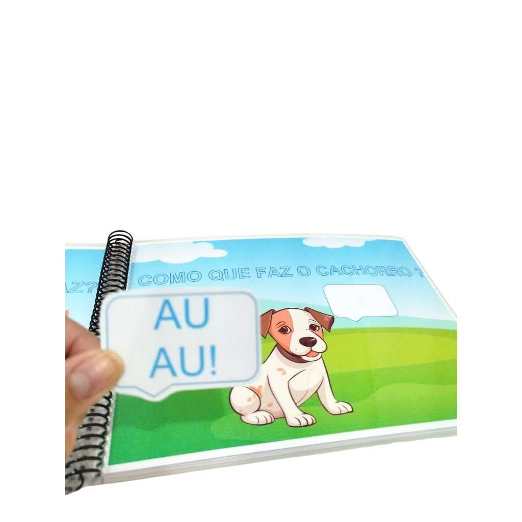 LIVRO QUE SOM OS ANIMAIS FAZEM - ONOMATOPEIAS FAZENDINHA