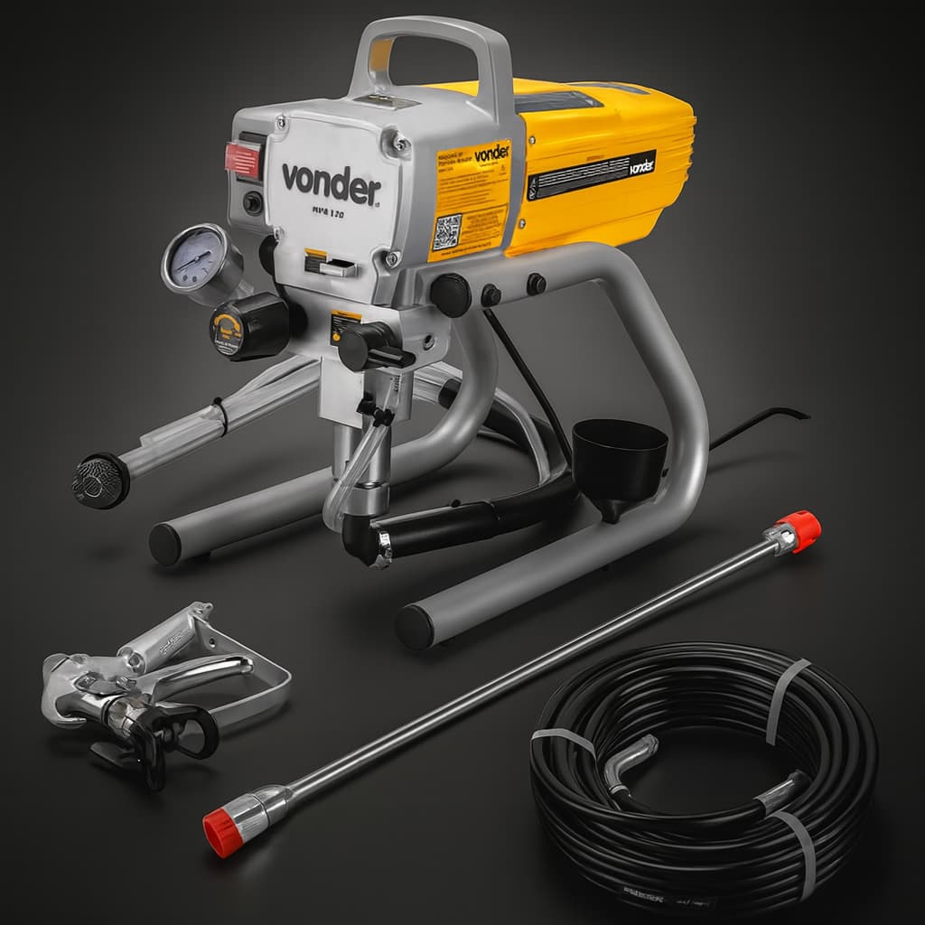 Maquina de Pintura Airless MPA 120 Vonder profissional