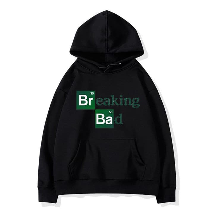 Moletom Breaking Bad Casaco Blusa De Frio Flanelado Algodão Serie Geek Unissex