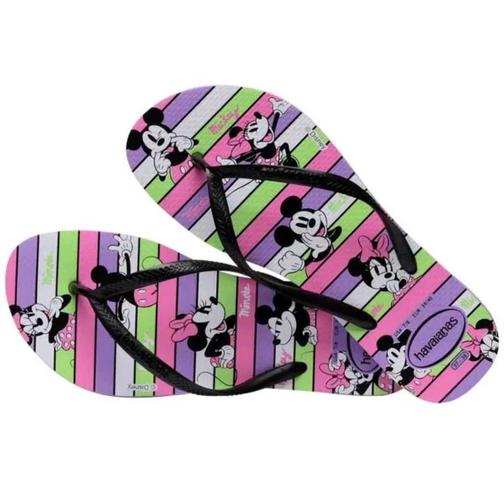 Chinelos infantil disney mickey e minnie