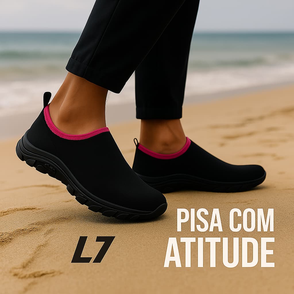 Tenis Aquatico Antiderrapante Sapatilha Neoprene Feminina Confortavel esportiva Confortavel