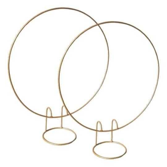 2 Mini arco de Redondo de mesa para festa e eventos