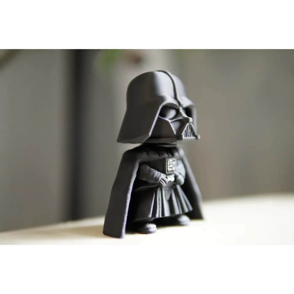 Miniatura Darth Vader Estilizado em 3D – Impressão PLA – Geek, Colecionável, Criativo