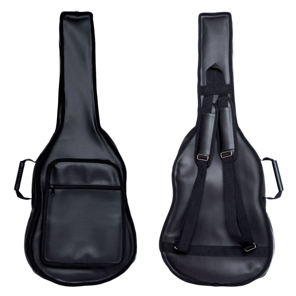 Capa bag case Violão Clássico Folk super luxo acolchoada couro sintético