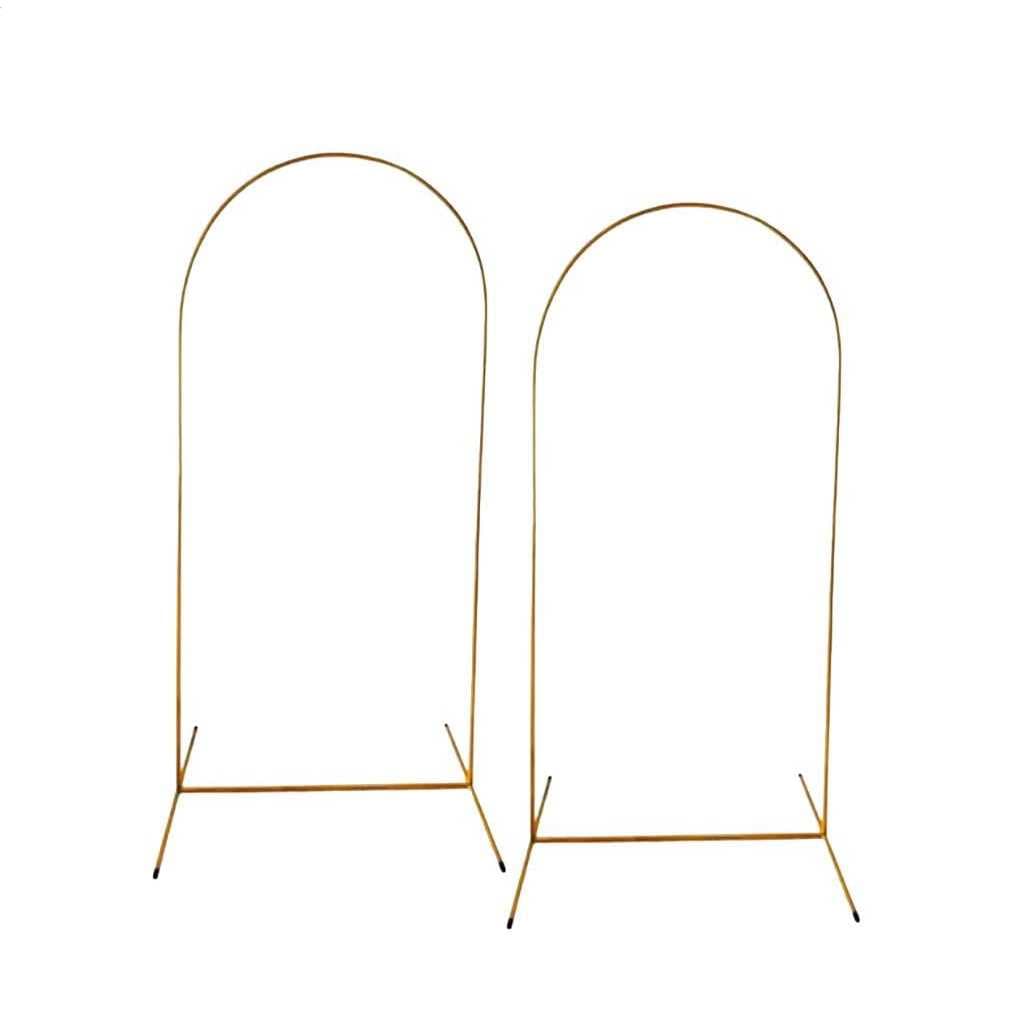 KIT 2 Arco Romano Dorado Para Decoração de Festas Aniversario , Facil Motagem