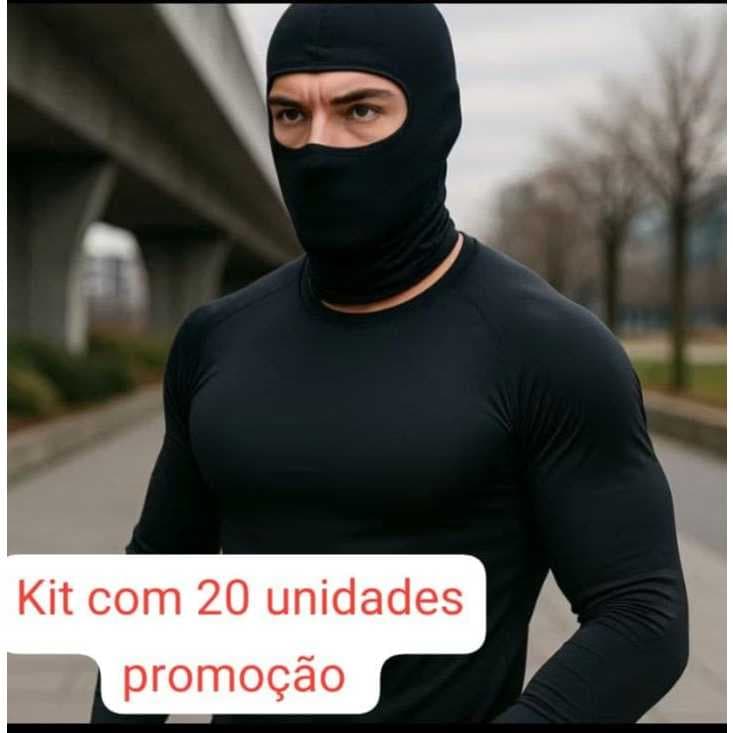 KIT 20 UNIDADES DE BALACLAVA MOTO TOUCA NINJA PROTEÇAO