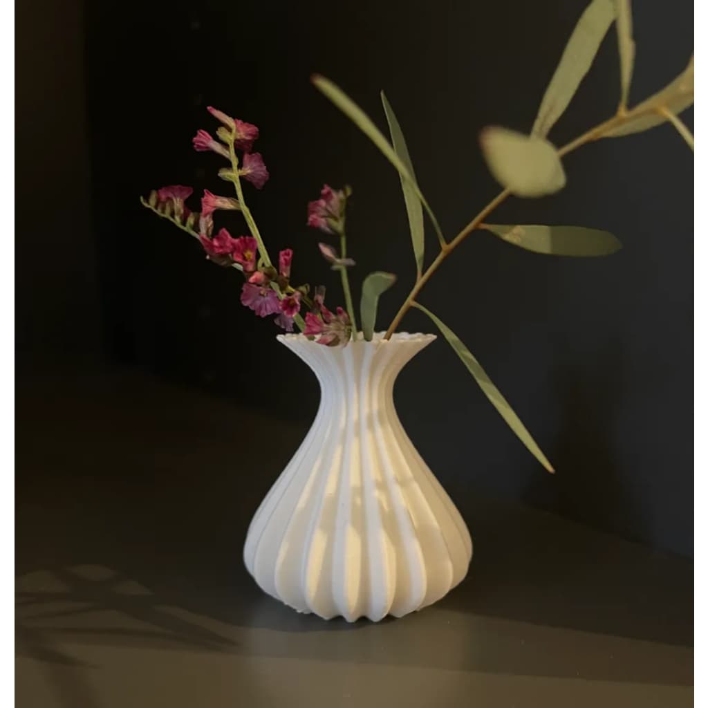 Vaso Decorativo Para Sala, Mesa De Jantar, Aparador, Plantas E Flores, Vasos Para Decoração 13,6x13,6x15,2 Cm