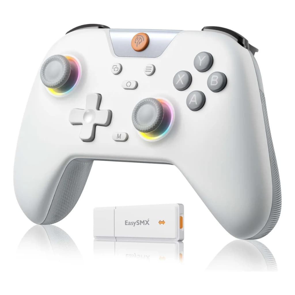 Controle Sem Fio Easysmx X05 com Hall Effect e RGB Para PC / Nintendo Switch / Android / IOS