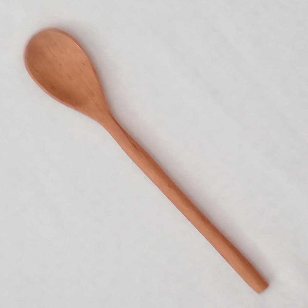 COLHER DE PAU 30CM COLHER DE MADEIRA PARA COZINHA E USO DOMÉSTICO PEGAR TEMPERO, RESISTENTE