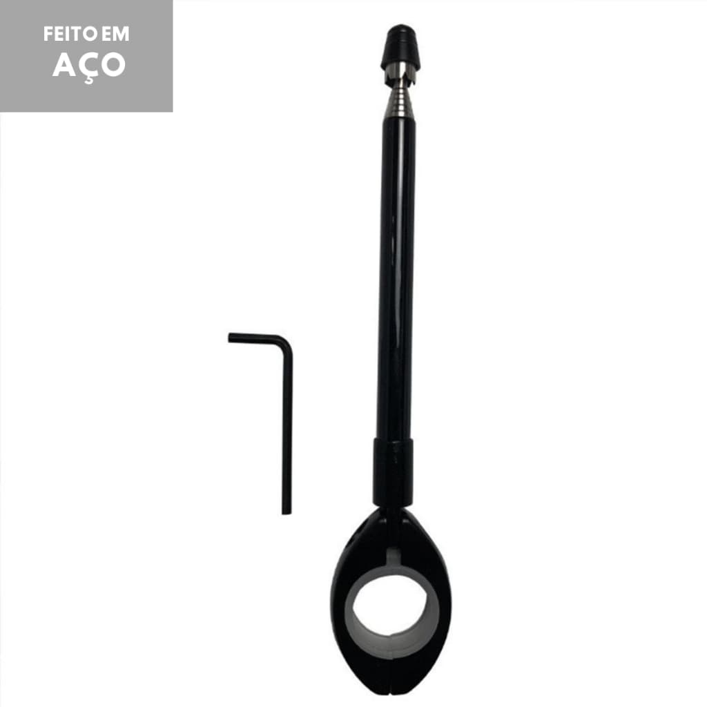 Antena Corta Pipa Anti Cerol para Moto Modelo Universal