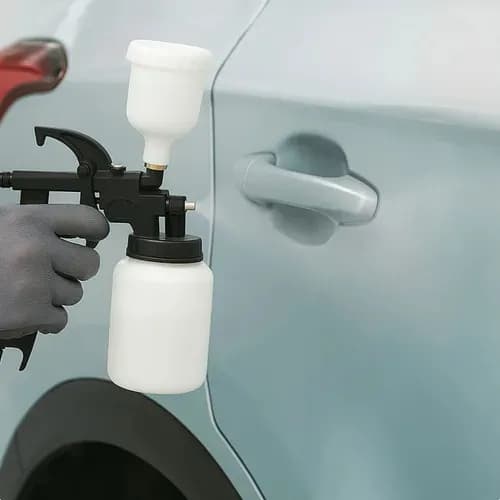 Pistola de Pintura Alta Pressão Profissional Automotiva Ar Direto Pulverizadora - 600ml