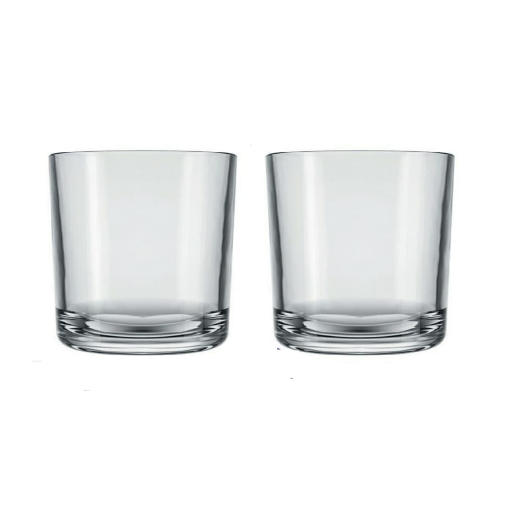 Copo De Vidro Para Whisky/Caipirinha, 265ml, Nadir.2 unidades.