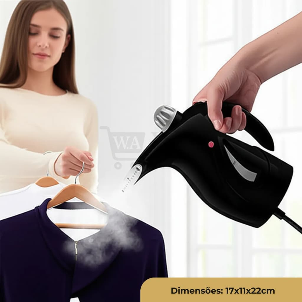 Passadeira A Vapor Potência 800W 127V Startools - Preta