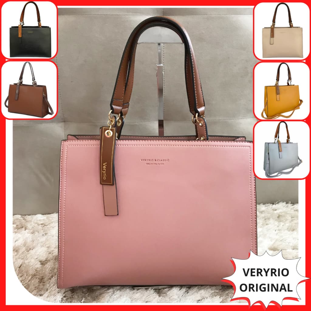 Bolsa Cabe Caderno 10 matérias Grande com Divisórias Veryrio Halifax VR2786 Nova Coleção Original