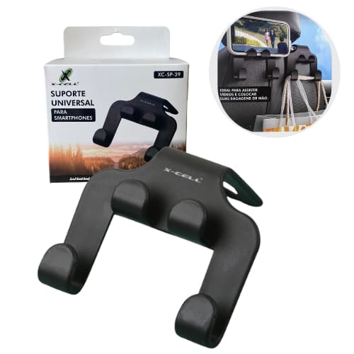 Suporte para Celular Carro Veicular Banco Traseiro e Mesa SP-39