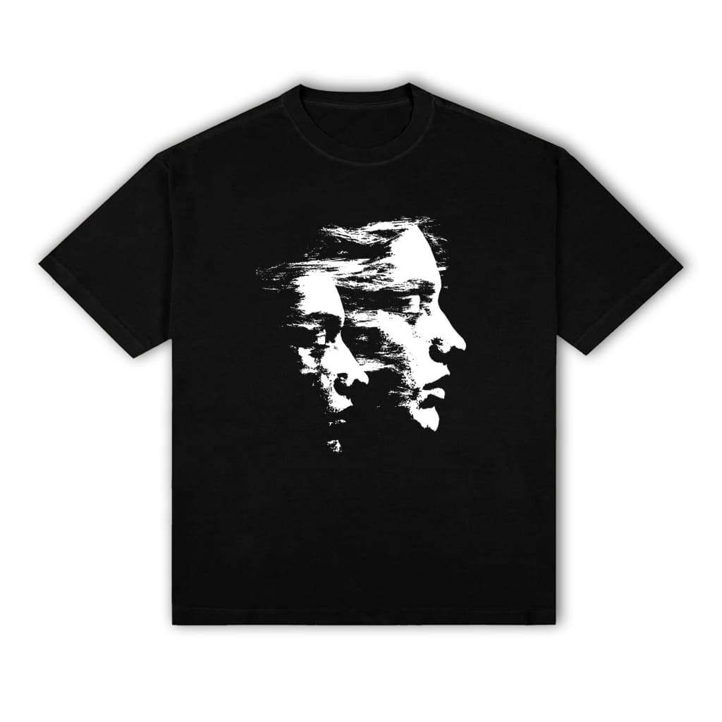 Camiseta Streetwear Básica Estampada Smoke Face Camisa Vintage Y2K