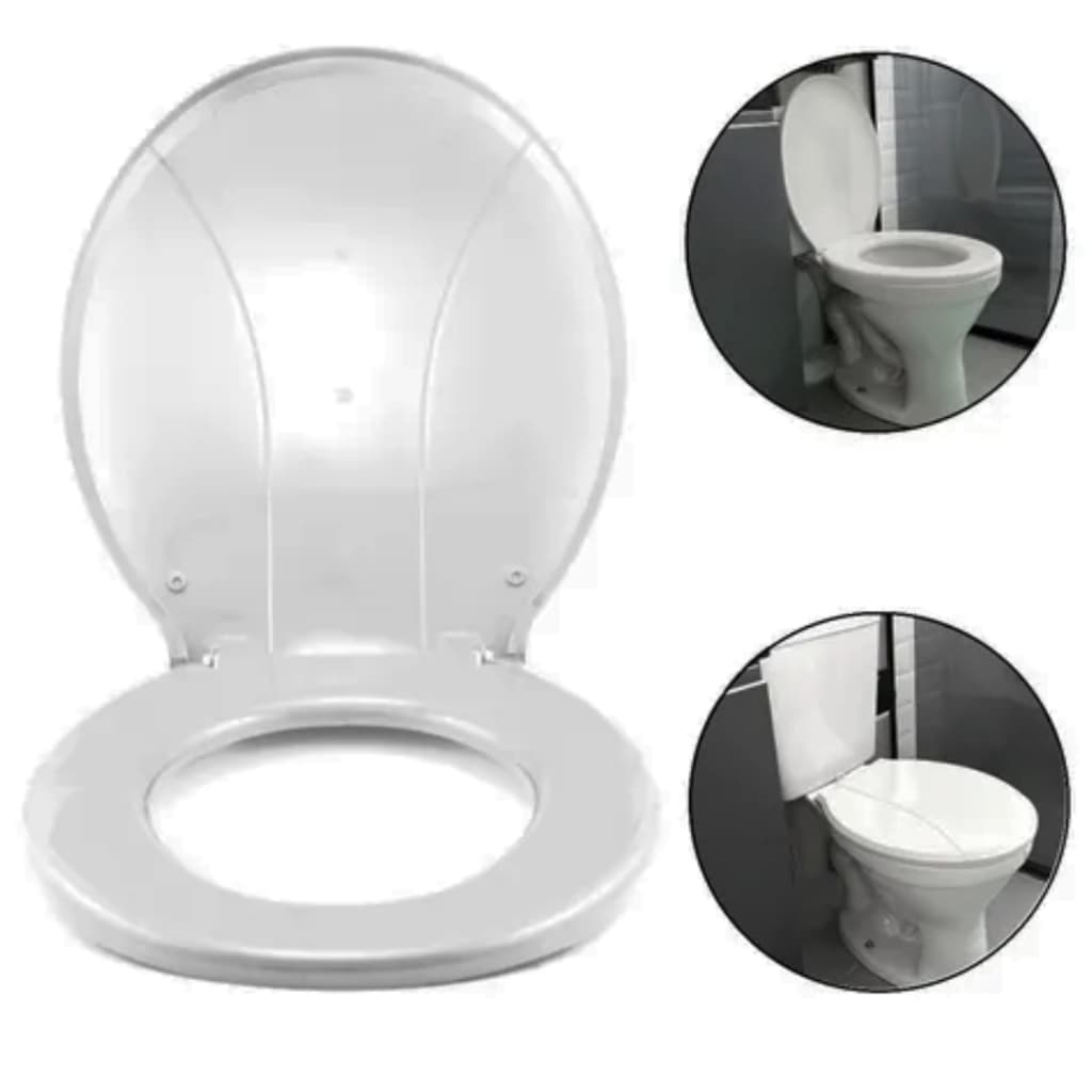Assento Sanitário Tampa de Privada Oval Linha Premium Plastibrasil