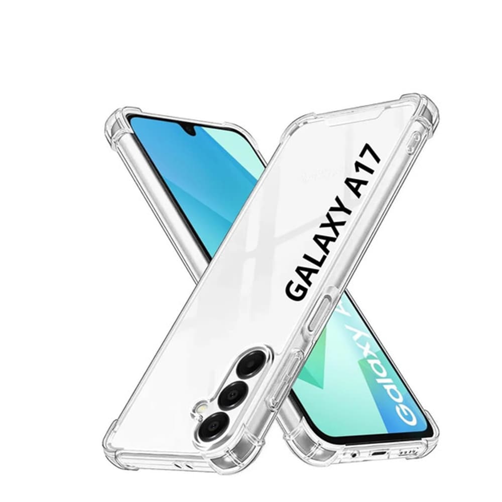 Capa Anti Impacto Galaxy A17 Silicone Capinha Protetora Samsung Galaxy A17 Case Transparente