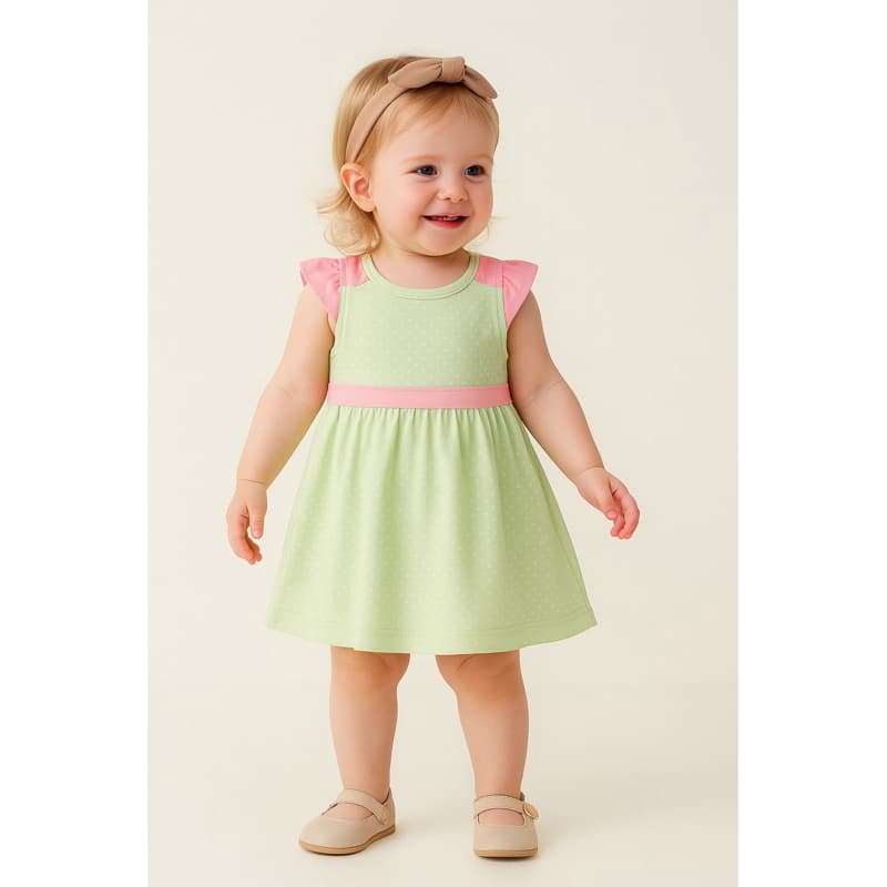 .	Vestido Menina Estampa Fofa em Algodão – Look Fresquinho | Tamanhos P ao 12