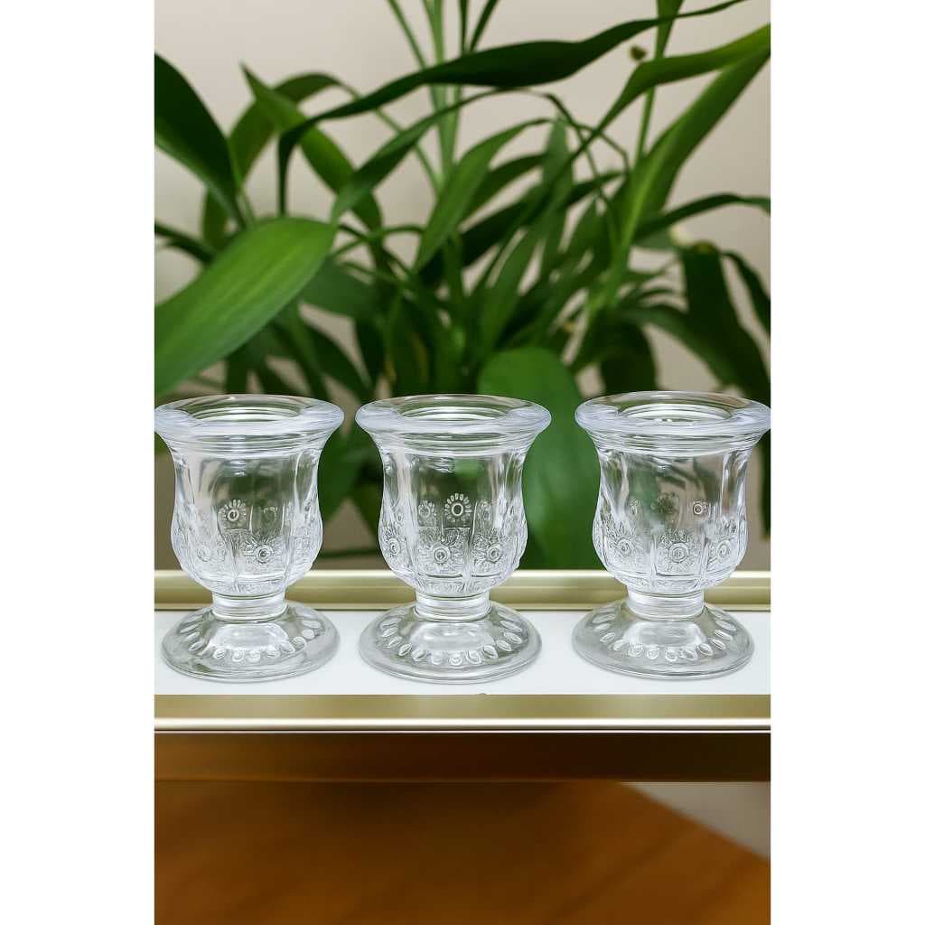 Kit com 6 e 10 Castiçais Porta Vela e Decorativo