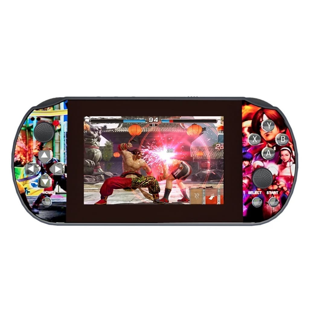 Console Portátil Q3 com 10.000+ Jogos Clássicos, Tela HD 4.3" e 64GB Incluso - Presente Gamer