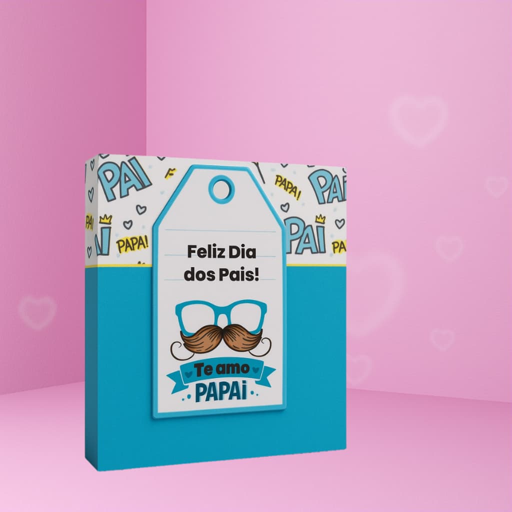 50 Cartão Dia dos Pais Postal Coleção Dias Dos Pais Tag Étiqueta