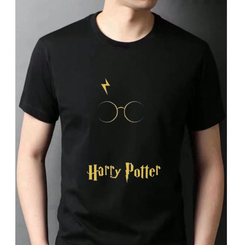 CAMISETA HARRY POTTER UNISSEX  ESTILO GEEK MÁGICO E ELEGANTE