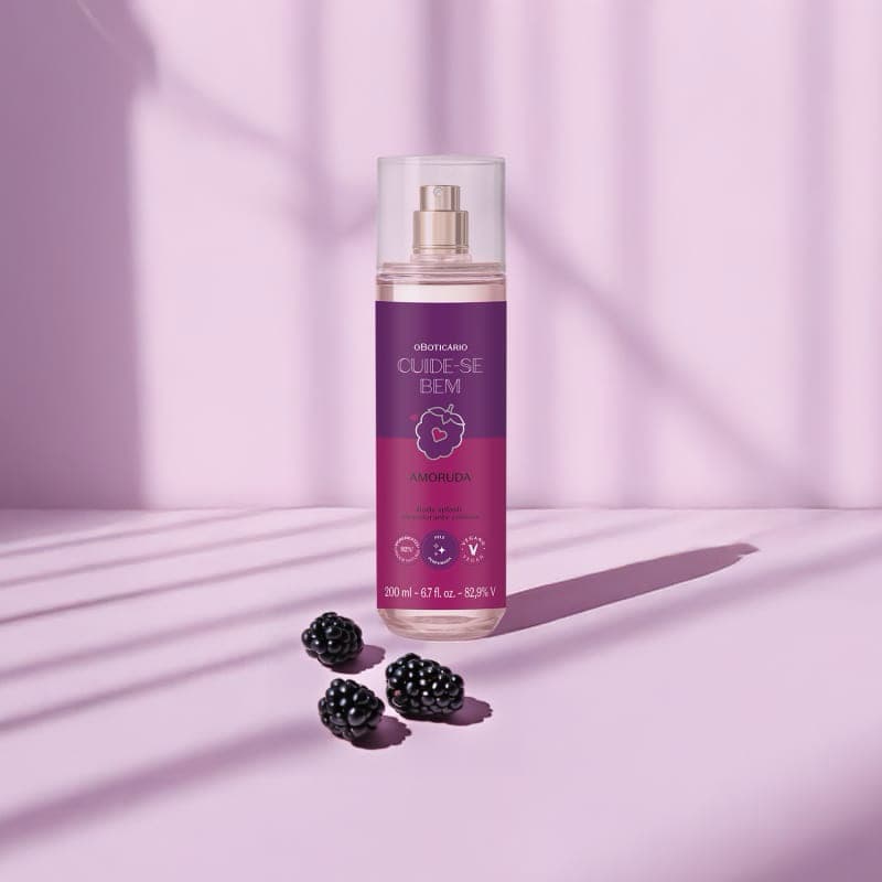 Body Splash Desodorante Colônia Cuide-se Bem Amoruda 200ml