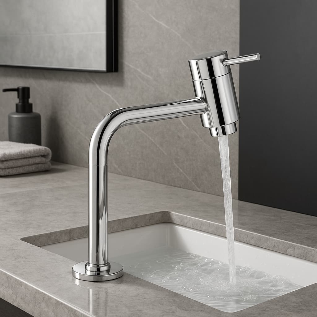 Torneira Banheiro e Lavabo Link Bancada Cuba Bica Baixa Luxo