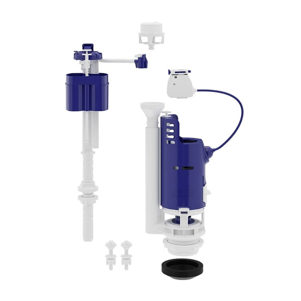Kit Completo Caixa Acoplada Astra Botão Acionamento Superior Duplo