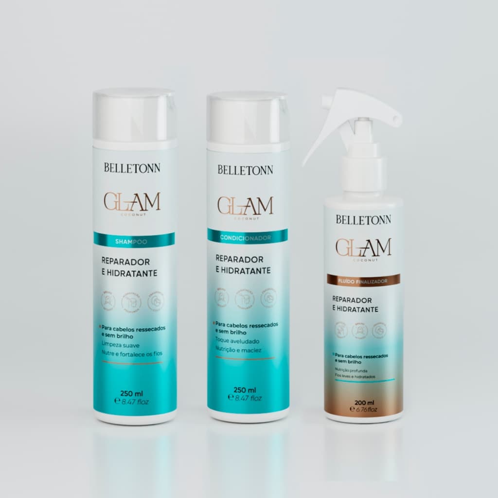 Kit Glam Uso Diário Belletonn