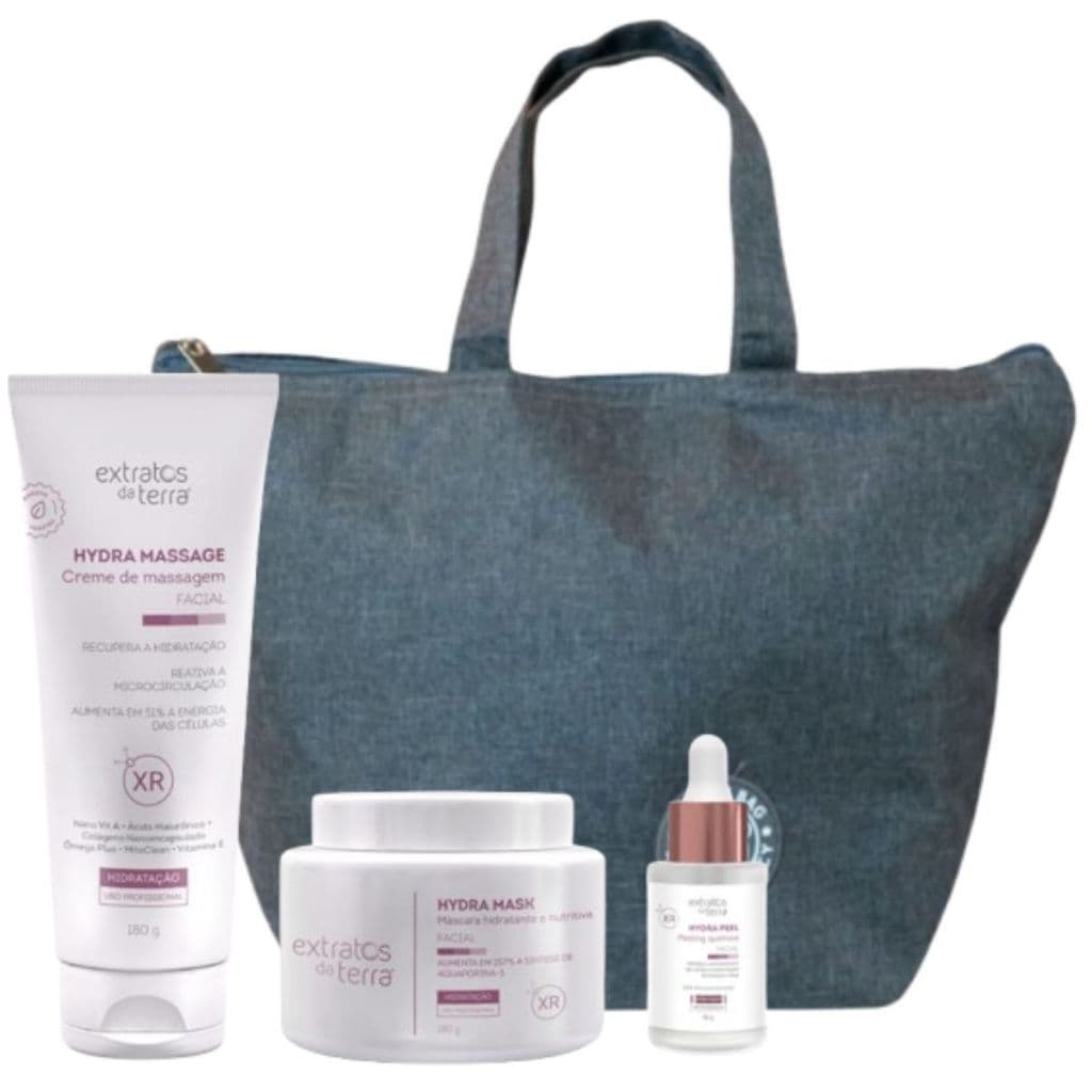 Kit Hidratação Profunda Hydra Xr - Extratos Da Terra