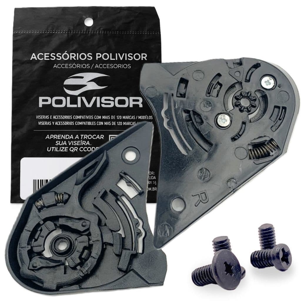 Kit Fixação Viseira Capacete Norisk FF 391 / FF 389