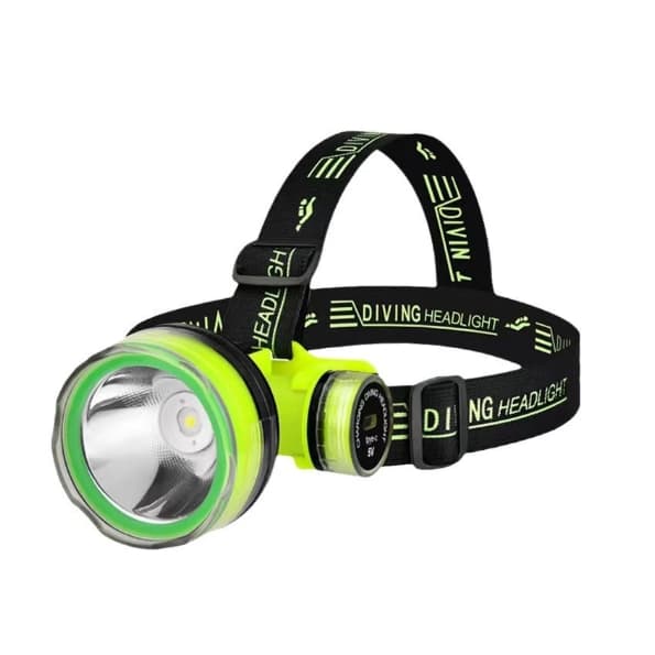 KIT 2 Lanterna Cabeça Mergulho Pesca Led 30m Usb Prova D'água EC6323
