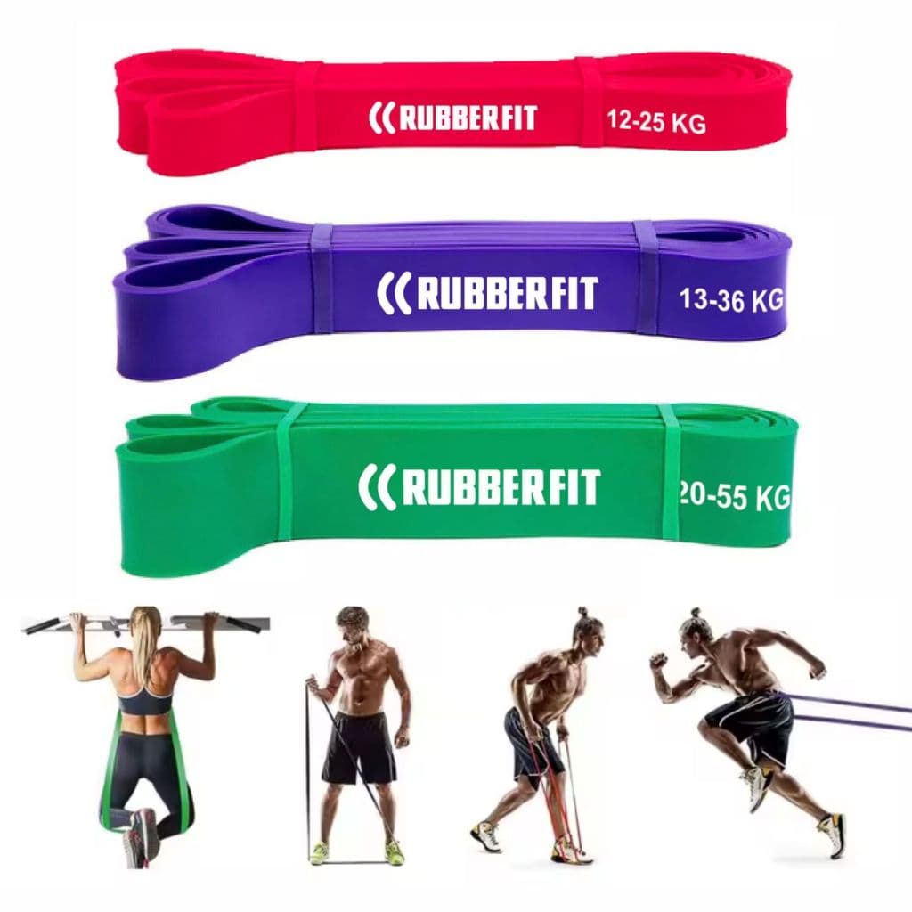 Kit Super Band Elástico Para Exercício Malhar Academia Casa