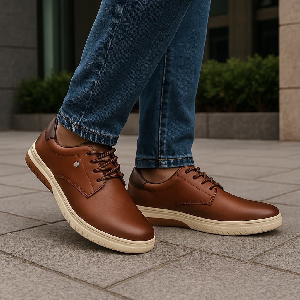 Tênis Masculino Casual Macio e Discreto - Conforto e Versatilidade