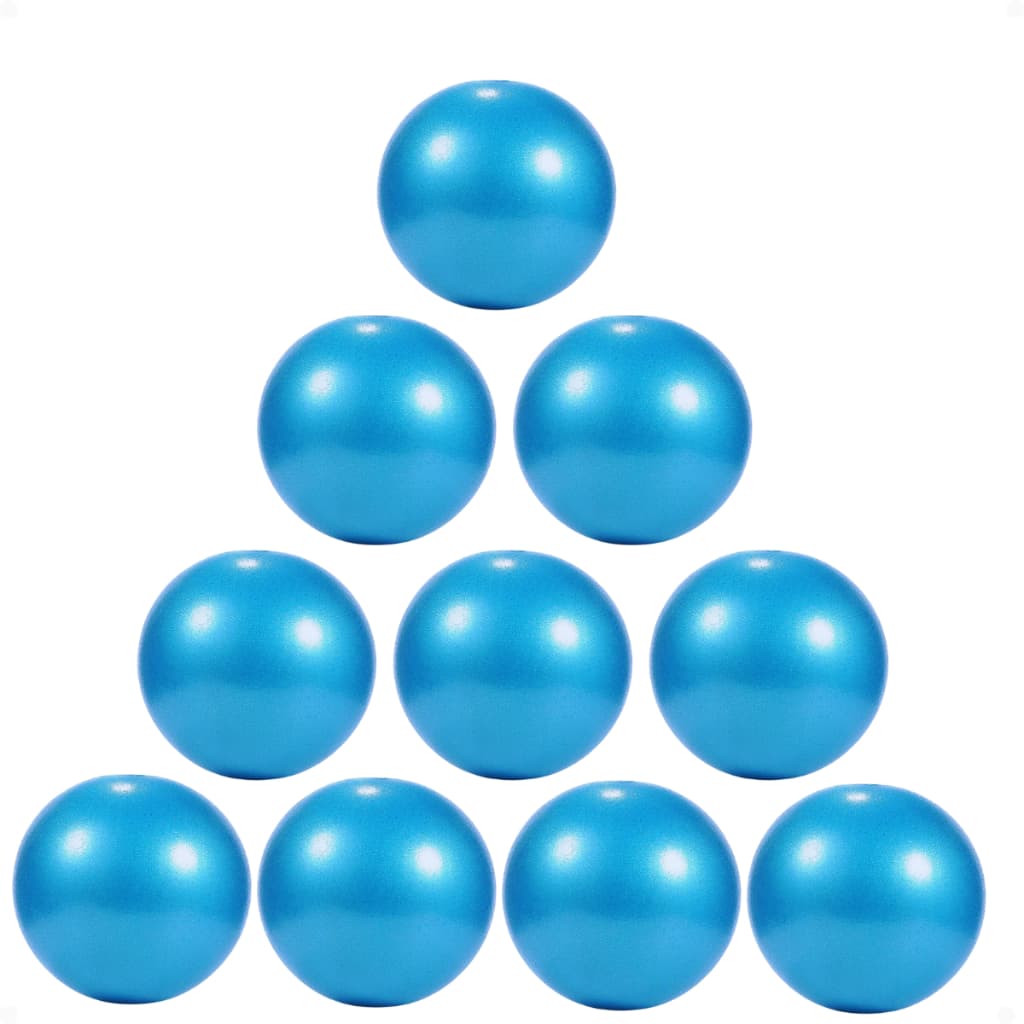 10 Bola Pilates Yoga 25 cm Ginástica Suíça AntiEstouro Fisioterapia Yoga Cross Treino Alongamento