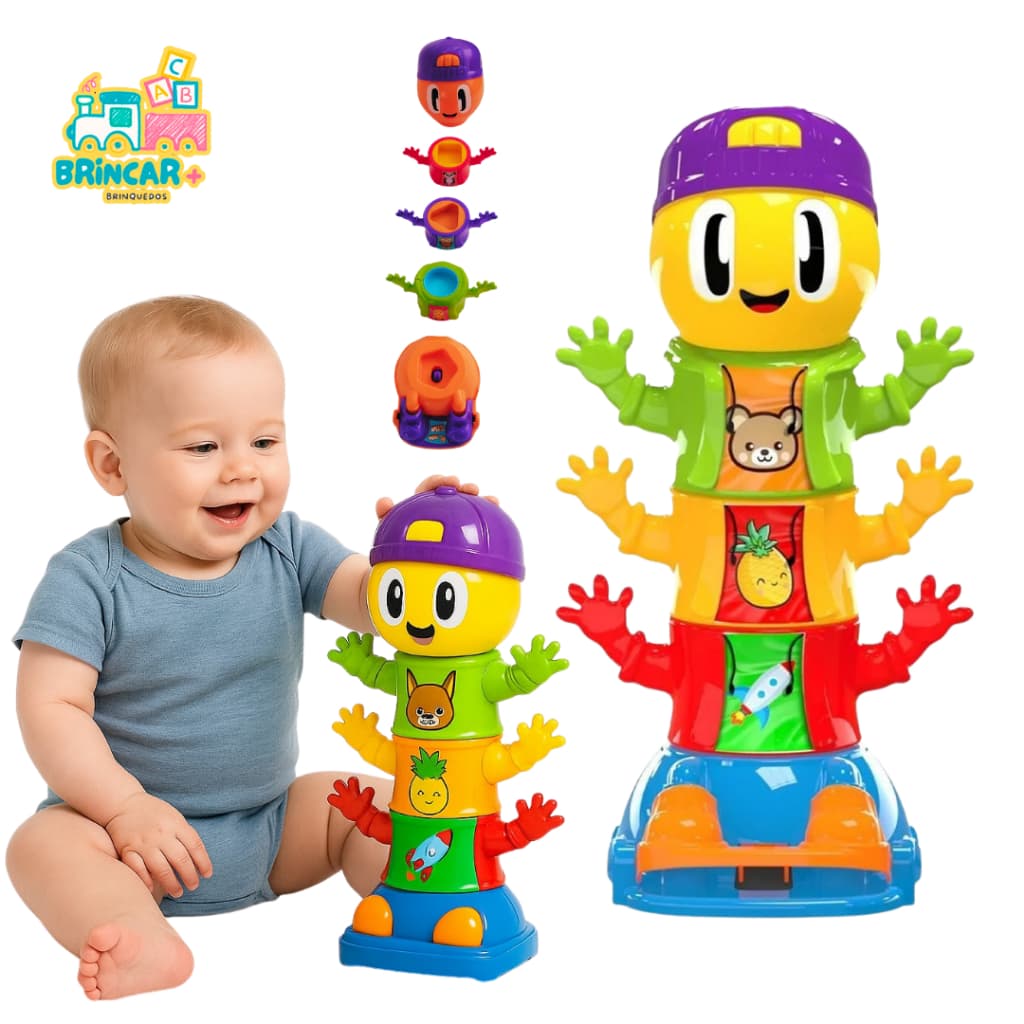 Brinquedos Educativos Pula Pula Centopeia Didático Divertido para Bebês