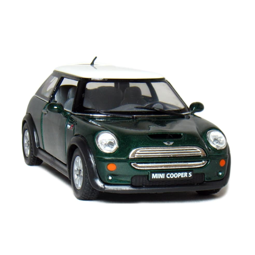 KiNSMART Mini Cooper S 1:28 Scale Die Cast Metal 1/28 escala