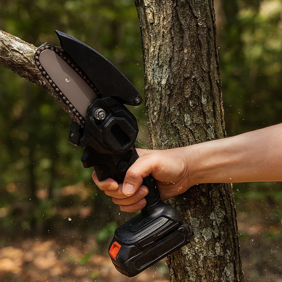 MINI ELETREIC CHAINSAW MINI MOTOSERRA ELÉTRICA