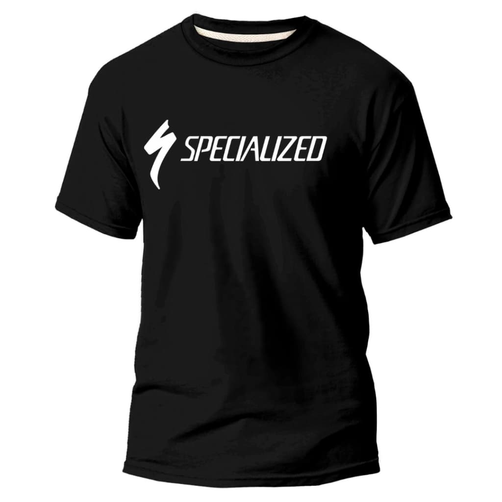 Camiseta Specialized Masculina 100% Algodão Camisa Malha Leve Gola Redonda