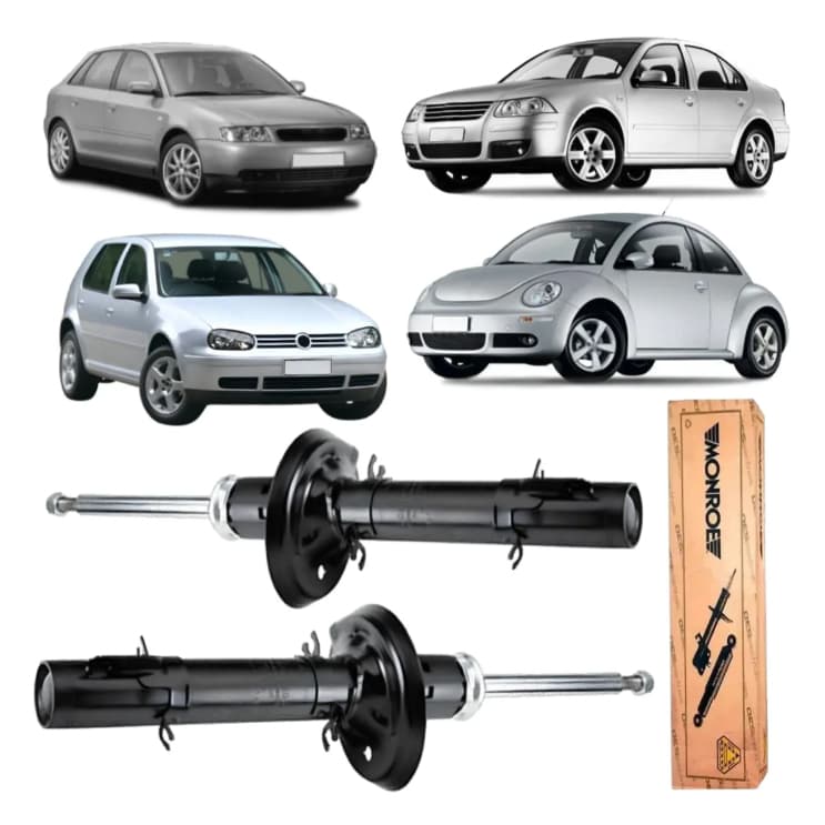Par Amortecedor Dianteiro Monroe Para Golf A3 New Beetle Bora