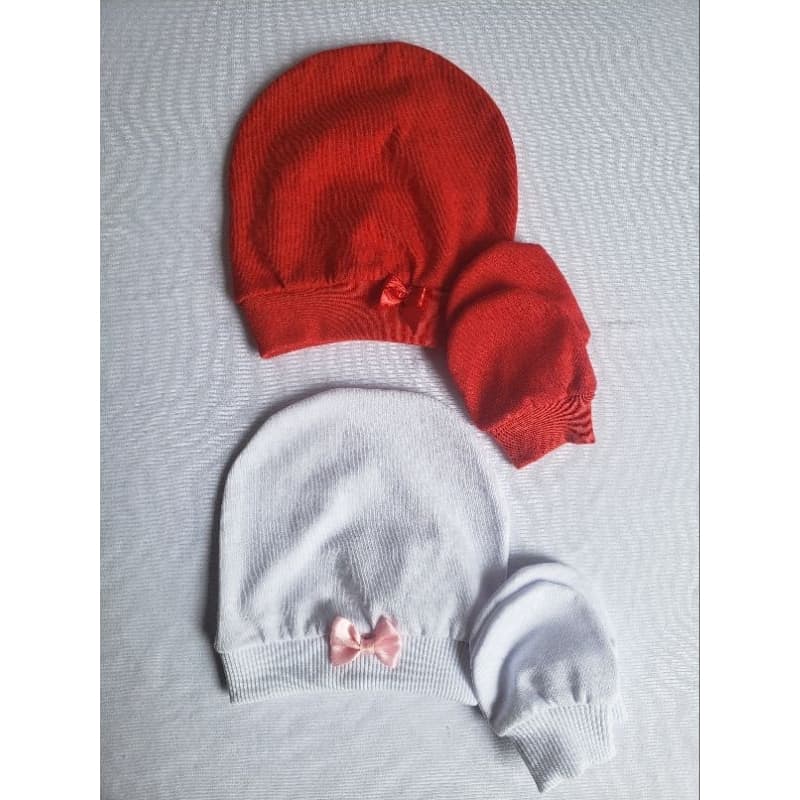 Memelbaby conjunto/kit 2 toucas macias