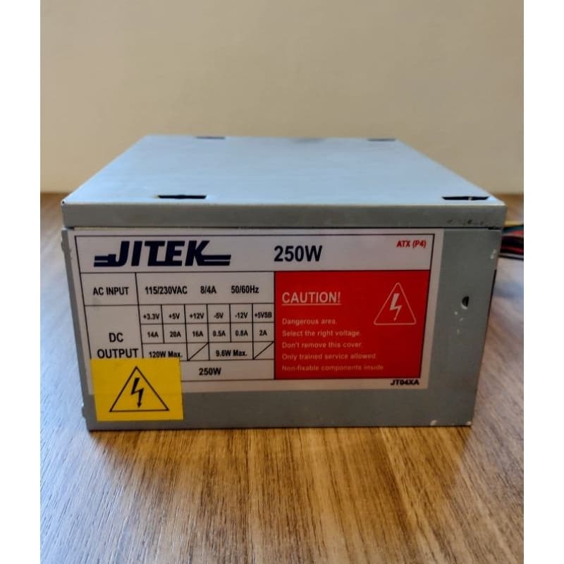 Fonte Nominal JT04XA 20/24 Pinos 250 W